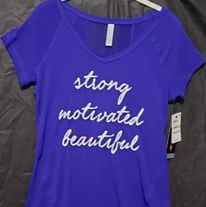 Ideology  Beautiful purple workout Tank-small-nwt